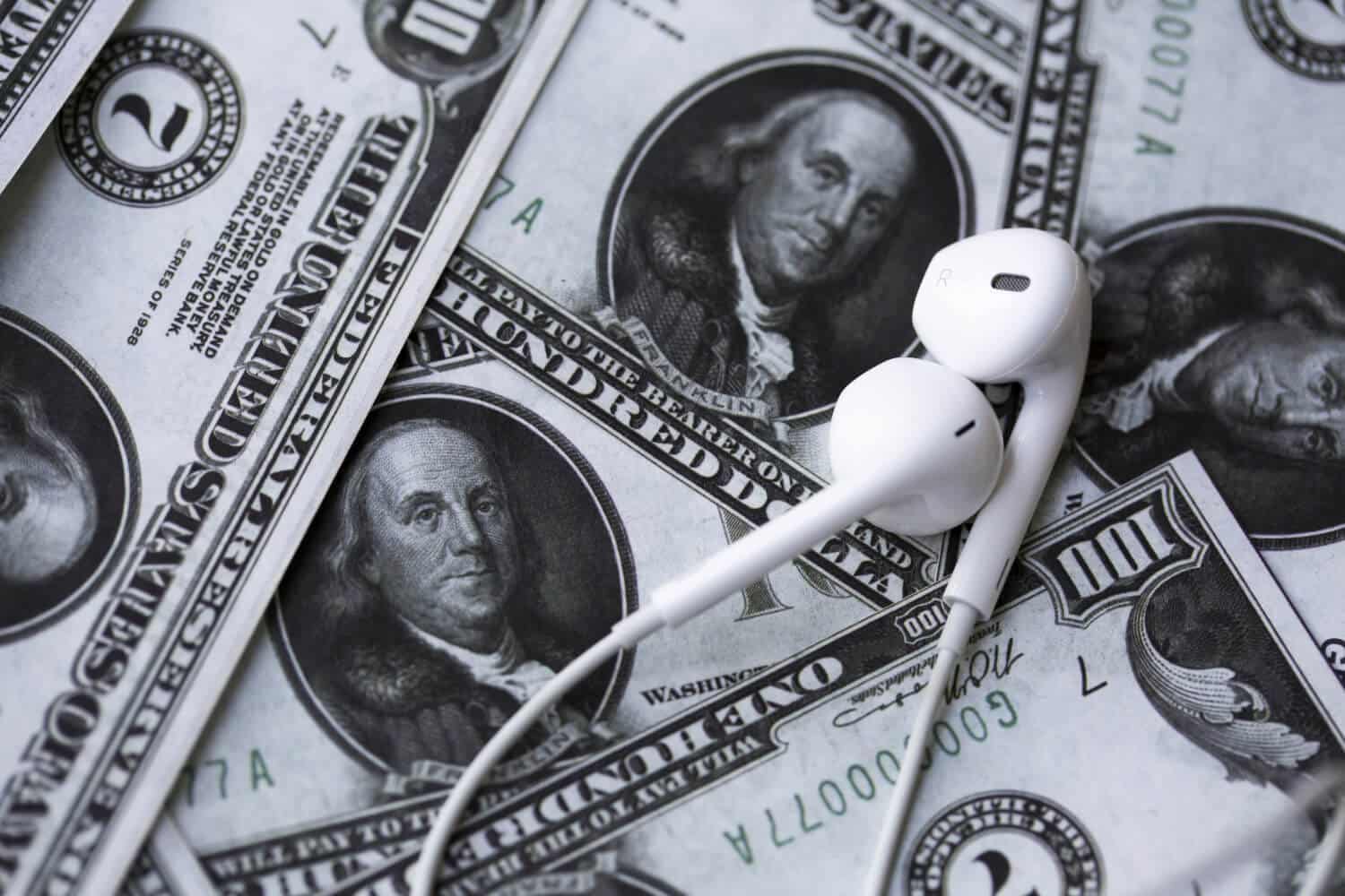 Money and Headphones